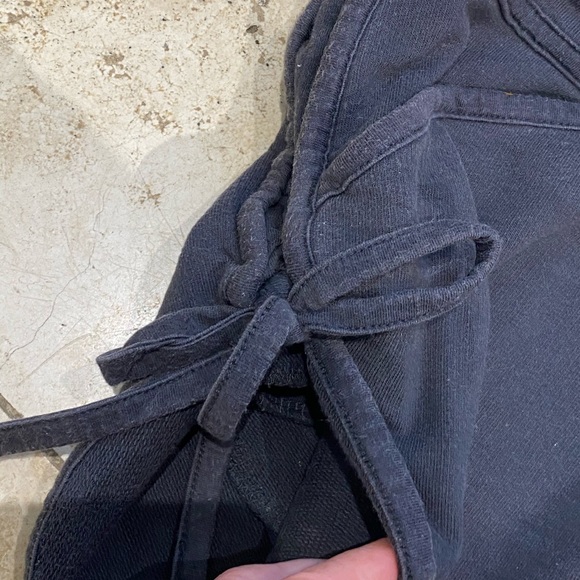 stella mccartney adidas grey cotton shorts sz 40 - Picture 2 of 5